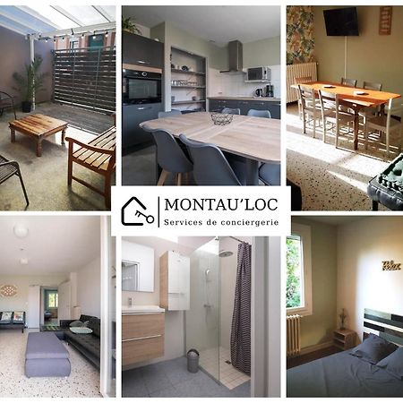 La Cahute, Appartement T2 Avec Jardin Ou Appartement Familial T6 Montauban Kültér fotó