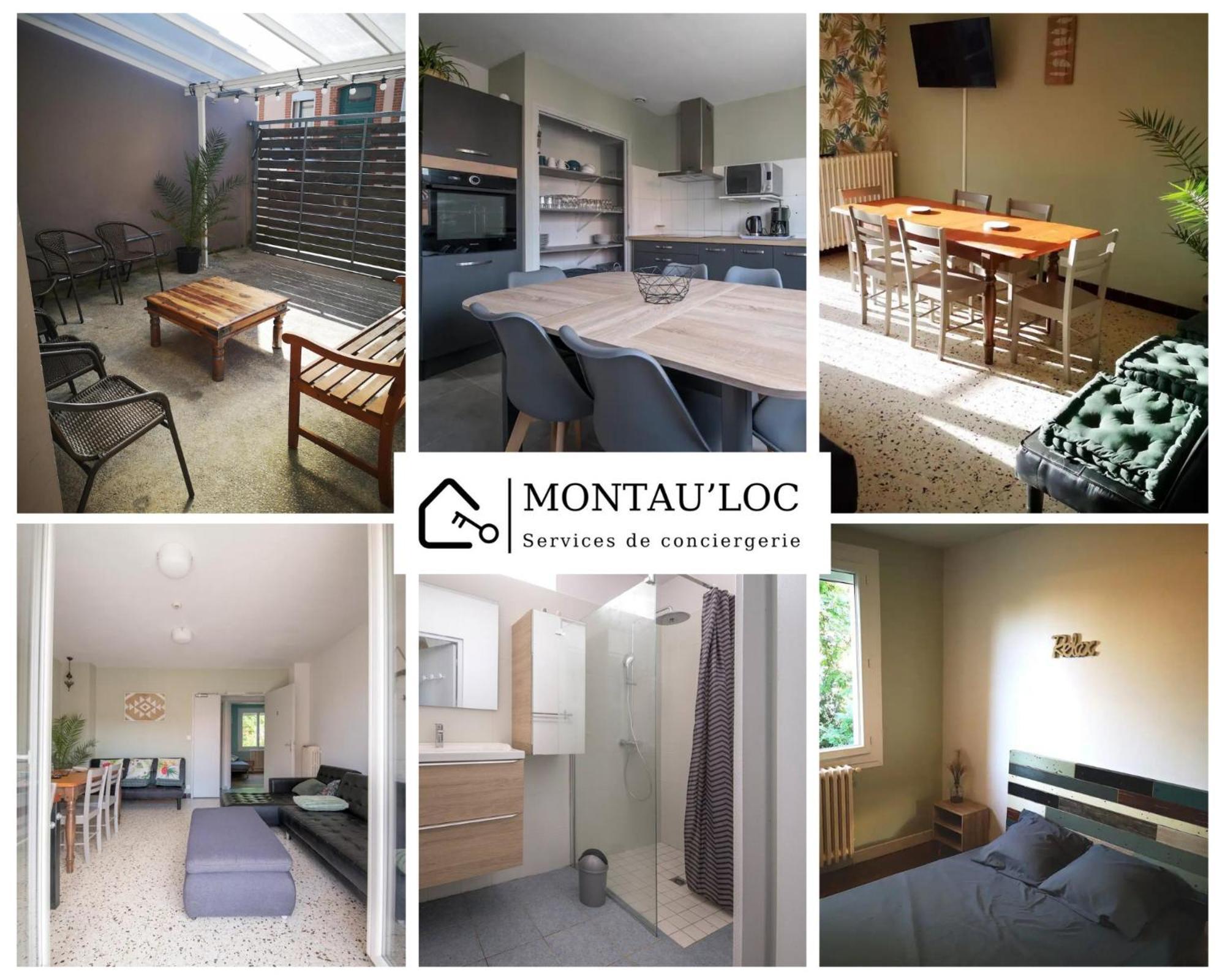 La Cahute, Appartement T2 Avec Jardin Ou Appartement Familial T6 Montauban Kültér fotó